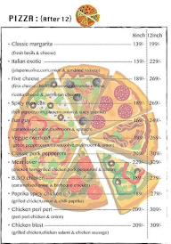 Bhutanese Tara Restaurant menu 1