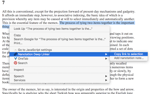 Nanotation Deep Linker Preview image 0