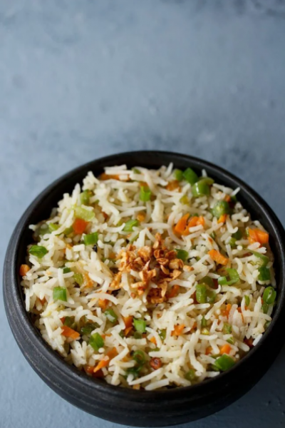 Veg Garlic Fried Rice