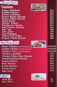 Moti Mahal Delux menu 2