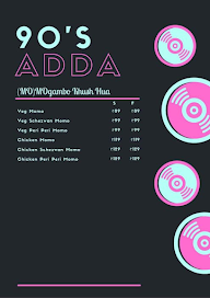 90's Adda menu 3