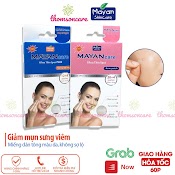 Miếng Dán Mụn Mayan Care Nhiều Kích Cỡ Từ Hàn Quốc Hút Mụn Sưng Đỏ, Mụn Bọc, Kháng Khuẩn, Ngừa Sẹo