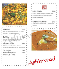 Ashirwad Restaurant menu 6