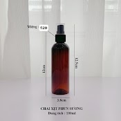 Chai Nhựa Pet Xịt Phun Sương 100Ml Chiết Mỹ Phẩm