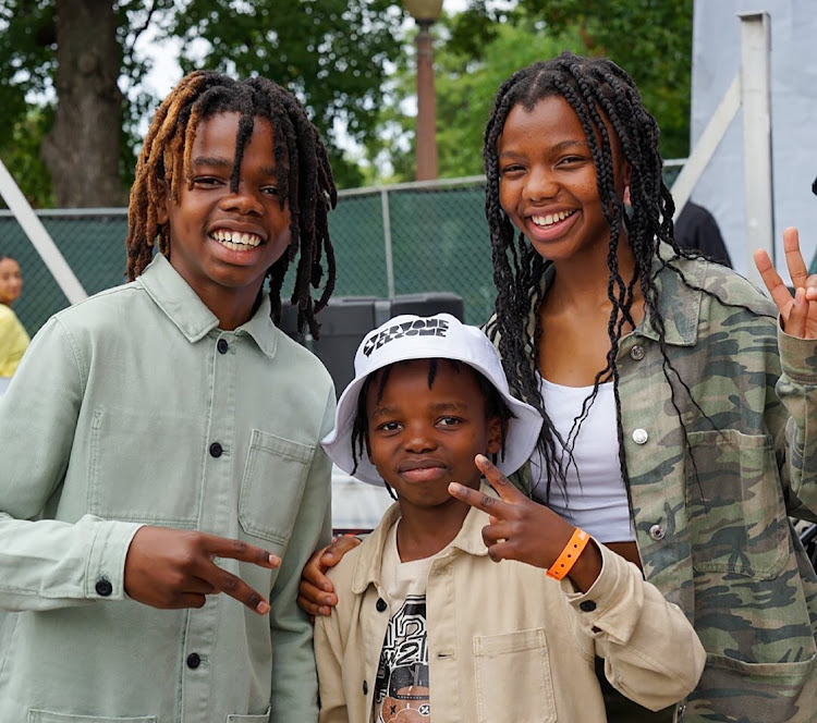 Johannesburg siblings trio Biko's Manna, made up of Manna, Mfundo and Biko Nhlangothi, wowed the audience at the 'Jennifer Hudson Show' in the US.