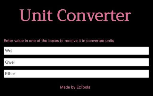 Unit Converter