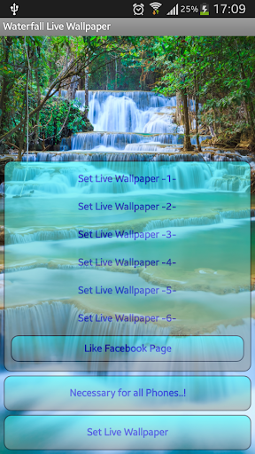 Waterfall Live Wallpaper