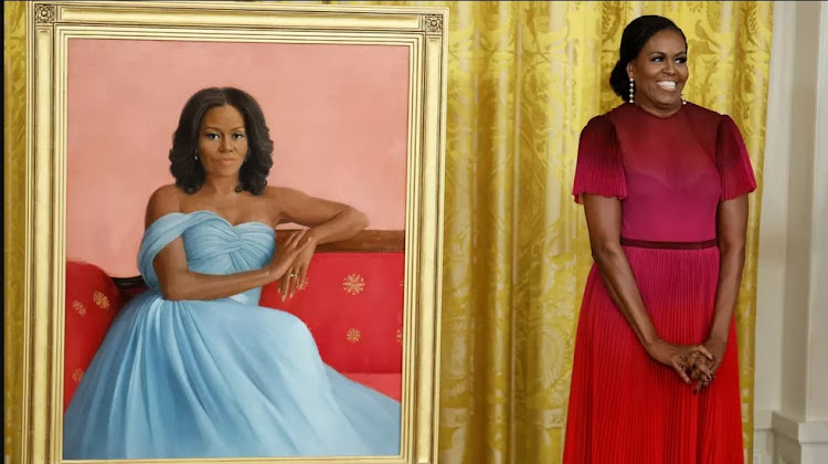 Michelle Obama returned to the White House to unveil a portrait in September