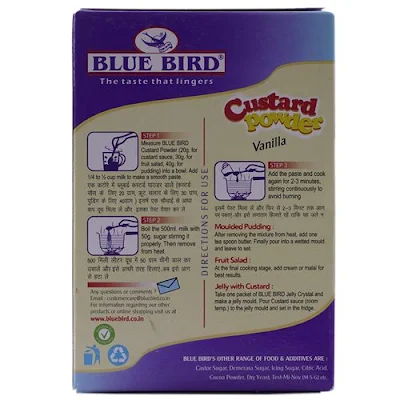 Blue Bird Custard Powder, Raspberry - 100 gm