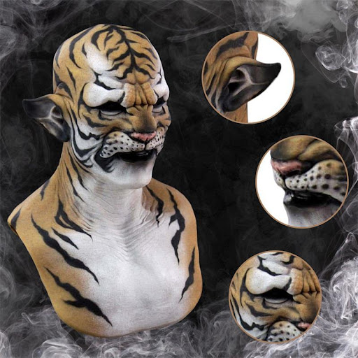 Title 5, Shelly Khan Beast Mask Halloween Costumes And P...