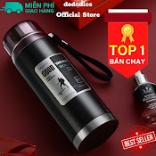 Bình Giữ Nhiệt Dododios 800Ml Lhc6180 Vacuum Bottle - Hàng Chính Hãng Có Khay Lọc Ks - Tu450I - Chính Hãng