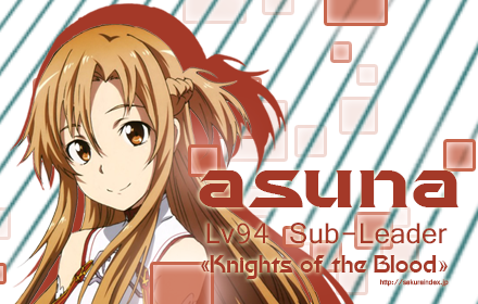 Asuna: Knights of the Blood chrome extension