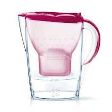 Bình lọc nước BRITA Marella Basic Berry 2.4L (có sẵn 1 lõi lọc Maxtra Plus)