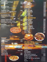 La - Zeez menu 1