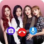 Cover Image of Unduh Blackpink Lovesick Girls Fake Video Call Messenger 1.0 APK