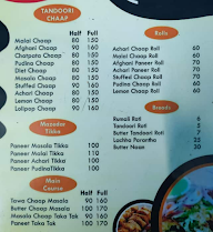 Punjabi Chaap Corner menu 1