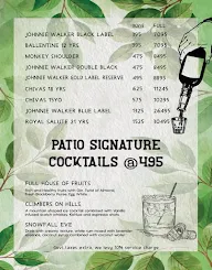 Imperfecto Patio menu 7