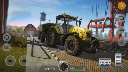 Screenshot Village Driving Tractor Games