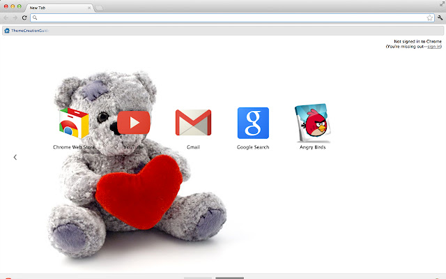 Teddy Bear chrome extension