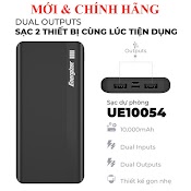 Pin Sạc Dự Phòng Bảo Hiểm Cháy Nổ Toàn Cầu 10.000Mah Energizer Ue10054 \ Ue10053