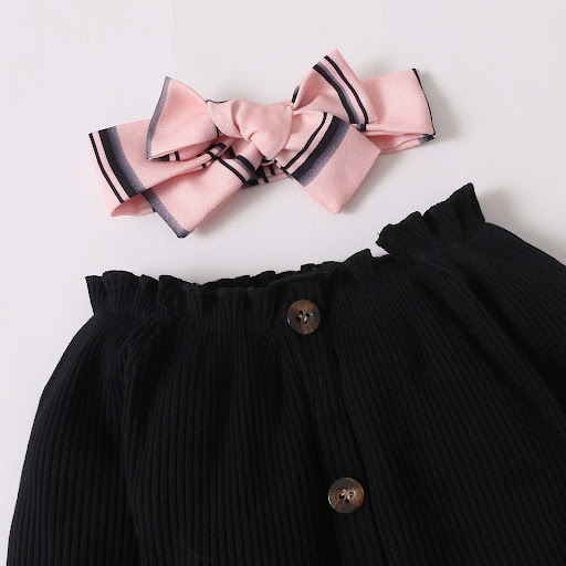 Title 6, 3M-24M Newborn Baby Clothes Set Toddler Girl Ou...