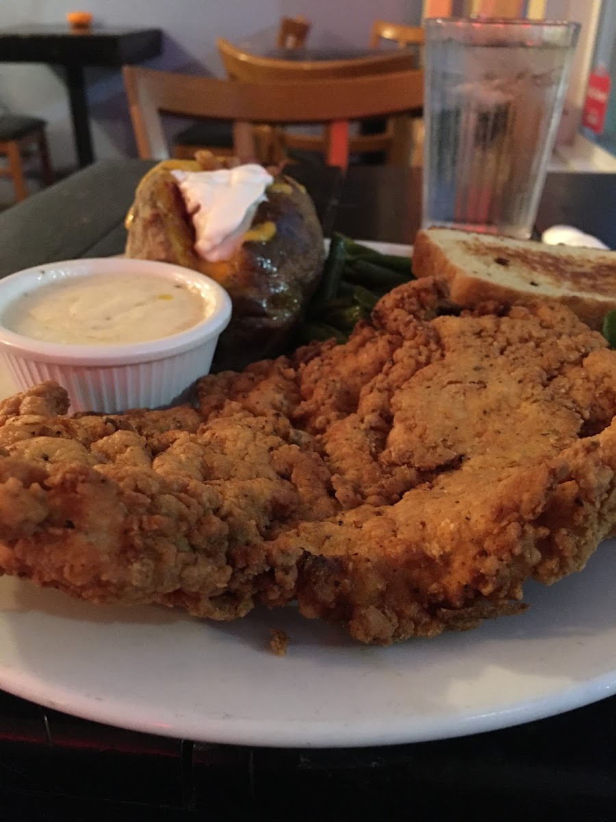 Chicken fried chicken