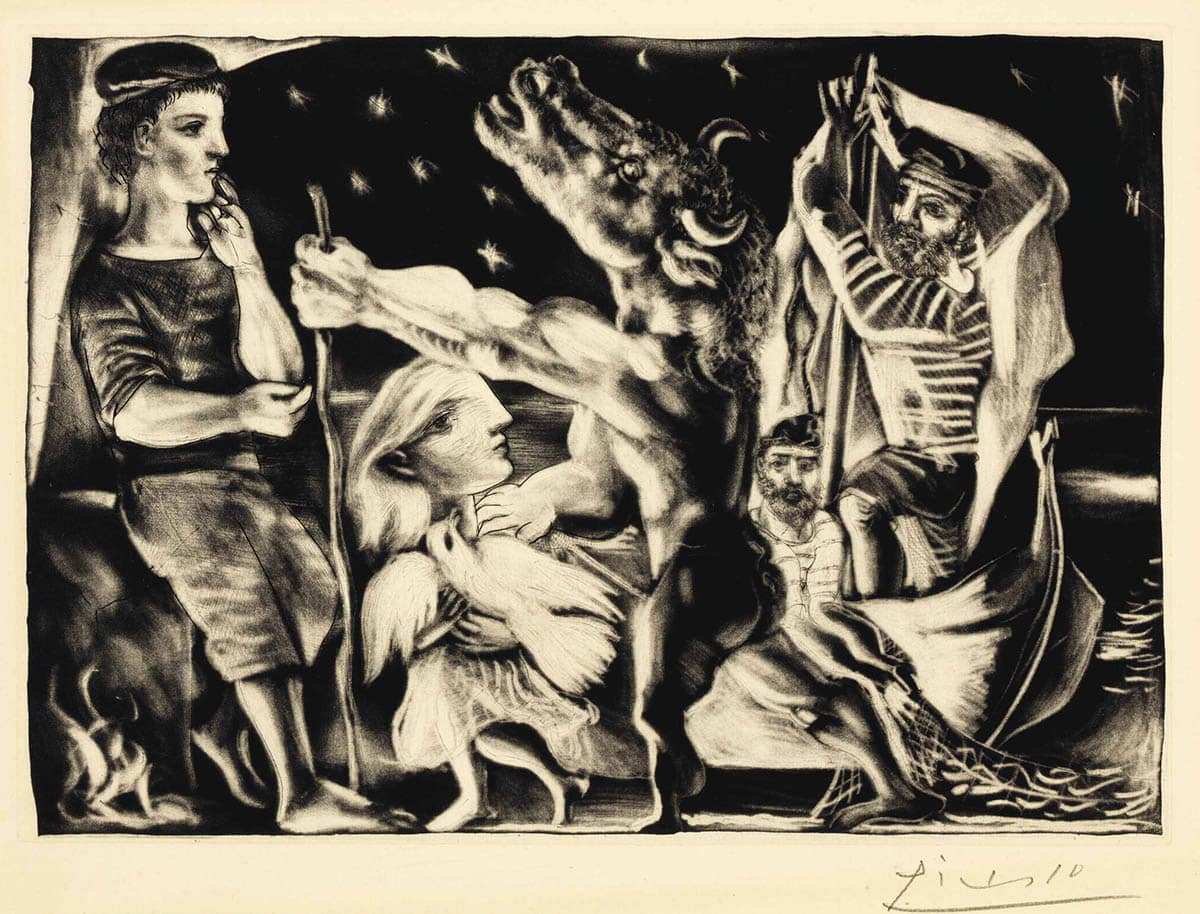 pablo picasso suite vollard print