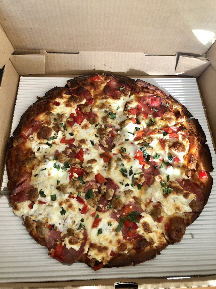 Italian Job 14" GF pizza