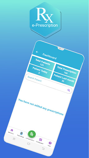 Screenshot e-Prescription AnyDoctor