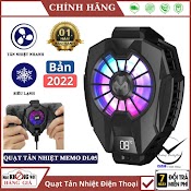 Quạt Tản Nhiệt Điện Thoại Memo Dl05 Freeship Làm Mát Bằng Sò Lạnh Siêu Mát, Có Màn Hình Hiển Thị Nhiệt Độ V3 2022