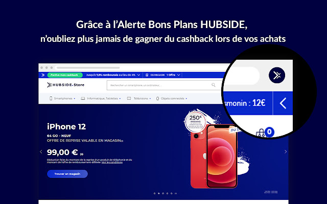 Alerte Bons Plans Hubside chrome extension