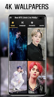 BTS Jimin Live Wallpaper 2020 HD 4K Photos 1.2 APK + Mod (Unlimited money) إلى عن على ذكري المظهر