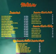 Oye Samosa menu 1