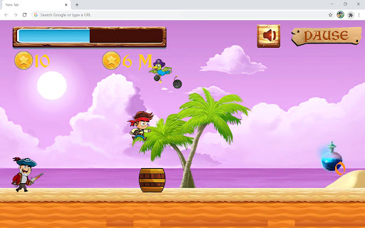 Pirate Run Away Action Game