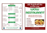 Wow Restaurant Vari Guntur Specials menu 1