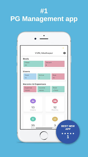 Cloud PG - Paying Guest Management App