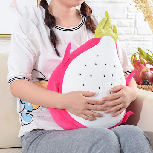 Title 8, Kawaii plush fruit pillow toys, creative cushio...