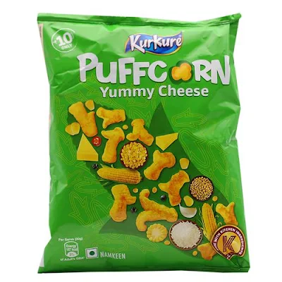 Kurkure Puffcorn Yummy Cheese - 28 gm