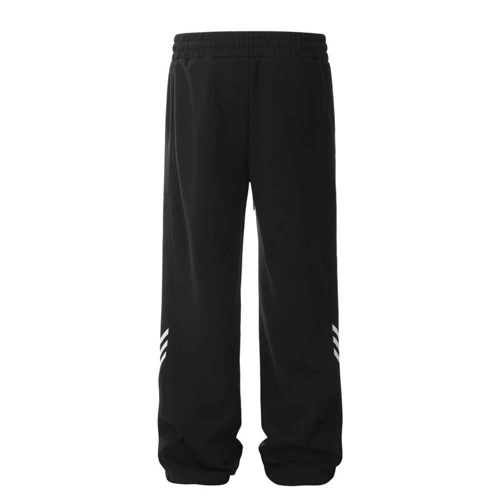 Title 6, Muške široke pantalone sa bočnim prugama i elas...