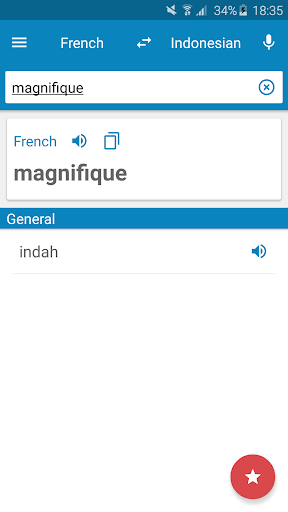 French-Indonesian Dictionary