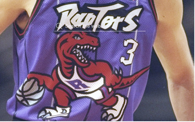 Toronto Raptors Jerseys New Tab Theme