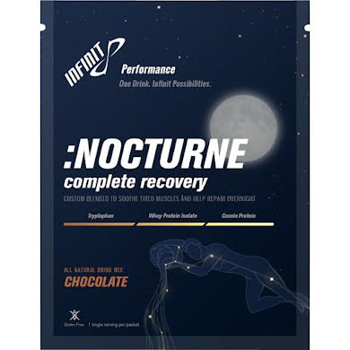 Infinit Nutrition Nocturne Nighttime Recovery Drink Mix: 20 Single Serving Packets Chocolate