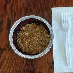 Wild Blueberry Crumble 