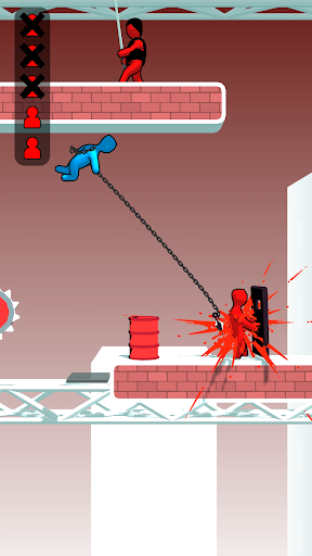 Screenshot Stickman Swing: Hero Master