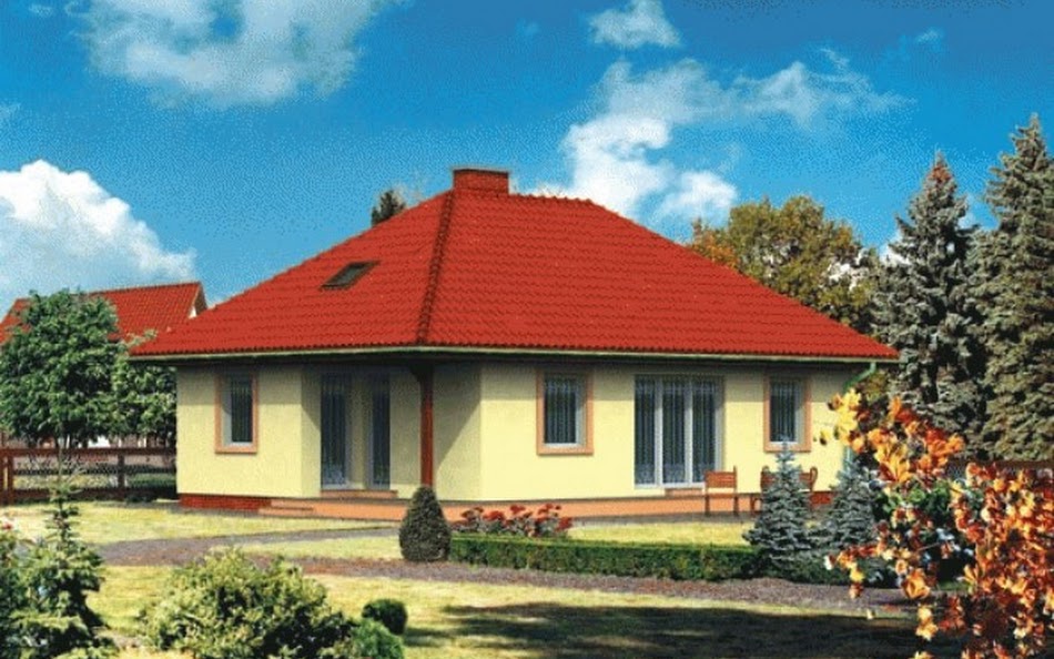 Wizualizacja 1 domu WB-0012