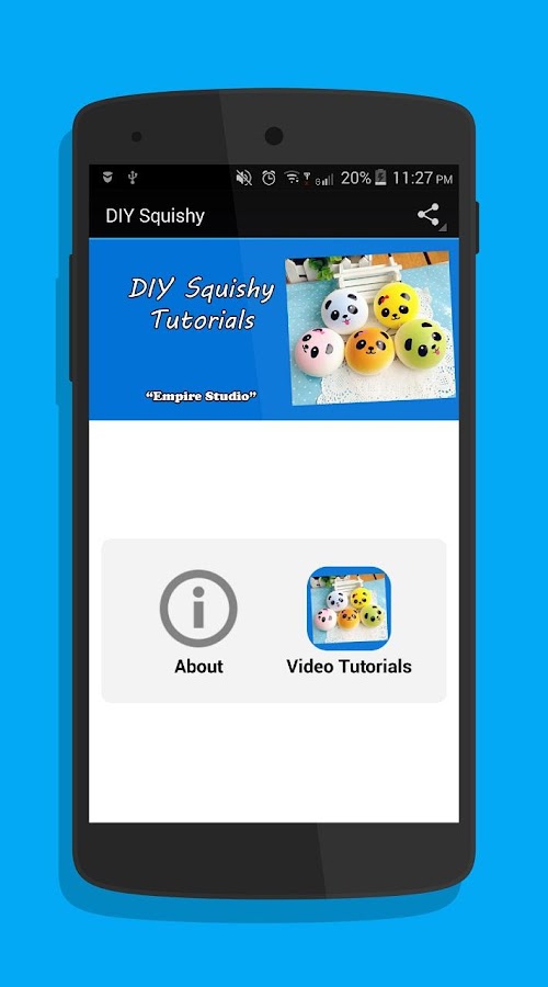 Android application DIY Squishy screenshort