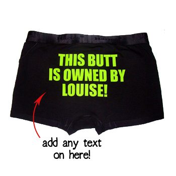 Personalised Boxers - Getting Personal 