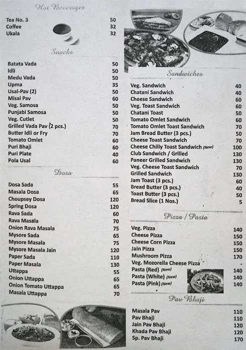 Satkar menu 