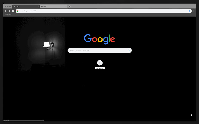 Dark room chrome extension