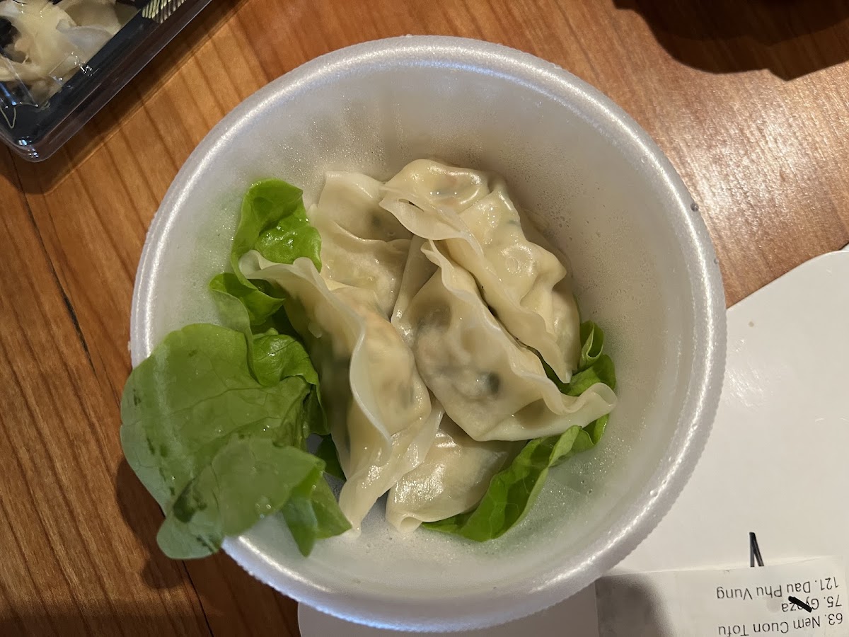 Vegetable gyoza